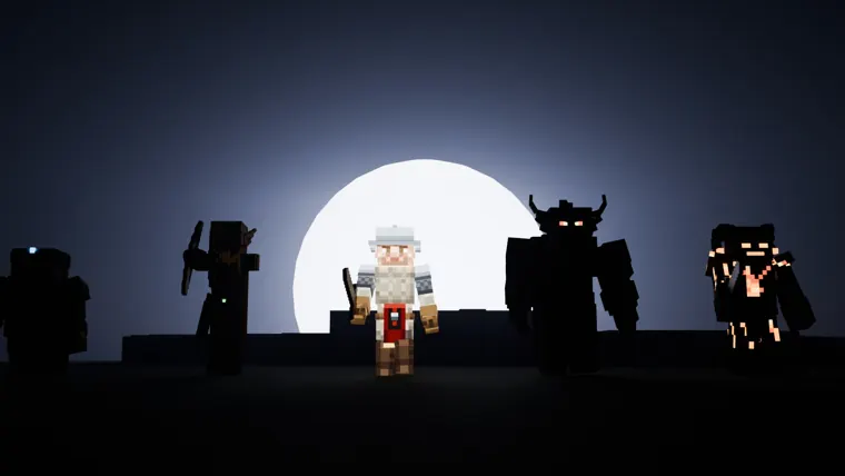 Under the moon